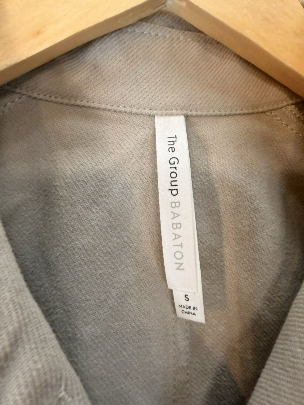 Aritzia The Group by Babaton Balboa Coat Button Down Shacket Dry Basil Green A - Picture 4 of 11